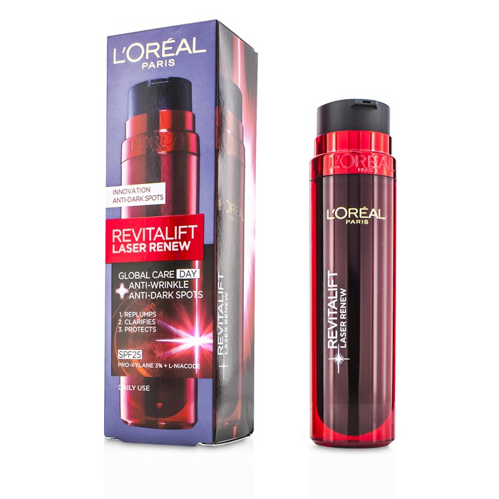 L'Oreal Revitalift Laser Renew Global Care Day Anti-Wrinkle+Anti-Dark Spots SPF25 50ml/1.69ozProduct Thumbnail