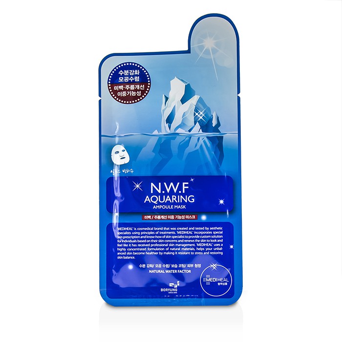 Mediheal Ampoule Mask - N.W.F Aquaring (Natural Water Factor) 10pcsProduct Thumbnail