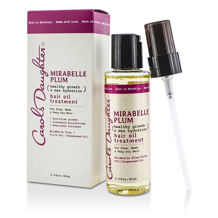 Carol's Daughter علاج زيتي ثنائي مرطب ومعالج متطور Mirabelle Plum (للشعر الرقيق والضعيف والجاف جداً) 60ml/2ozProduct Thumbnail