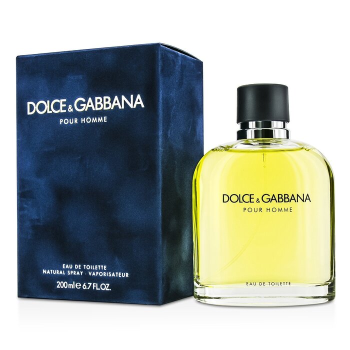 Dolce & Gabbana สเปรย์น้ำหอม Pour Homme EDT (เวอร์ชั่นใหม่) 200ml/6.7ozProduct Thumbnail