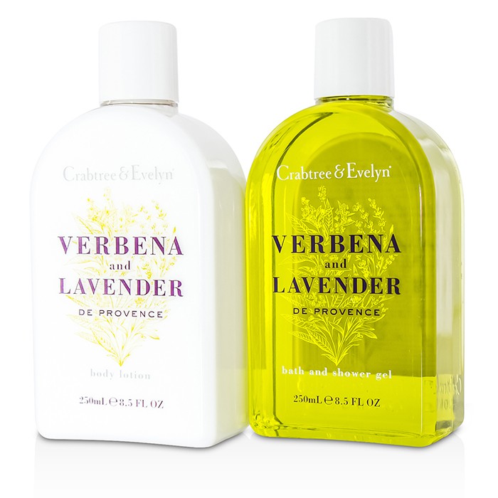 Crabtree & Evelyn Koupelové duo Verbena & Lavender Duo: koupelový a sprchový gel 250ml + tělové mléko 250ml 2pcsProduct Thumbnail