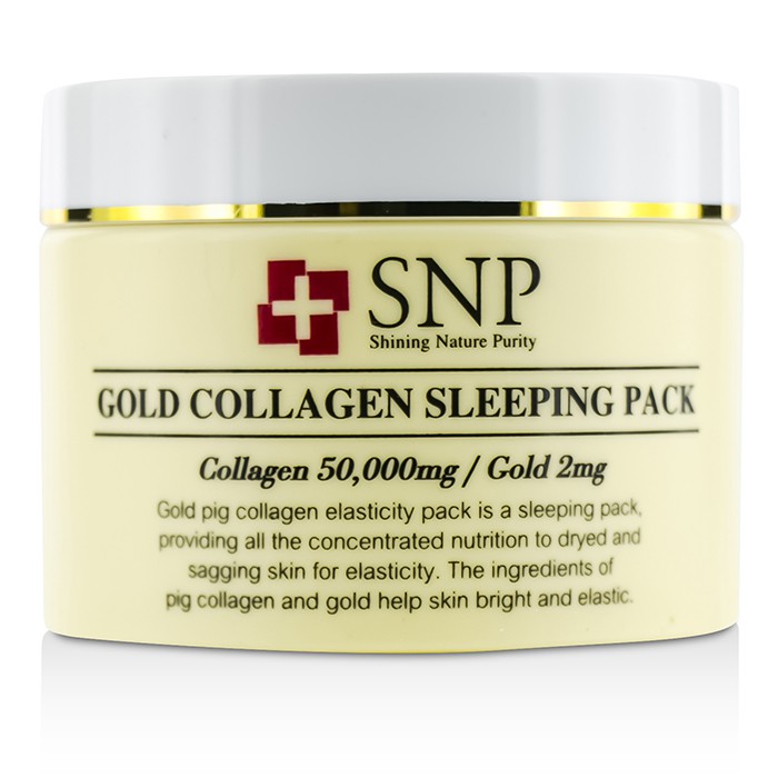 SNP Gold Collagen Sleeping Pack - Elasticity 100g/3.5ozProduct Thumbnail