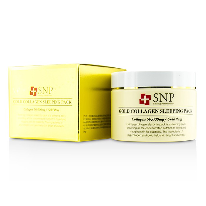 SNP Gold Collagen Sleeping Pack - Elasticity 100g/3.5ozProduct Thumbnail