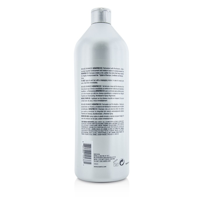 Matrix Biolage Advanced Keratindose Shampoo (for overprosessert hår) 1000ml/33.8ozProduct Thumbnail