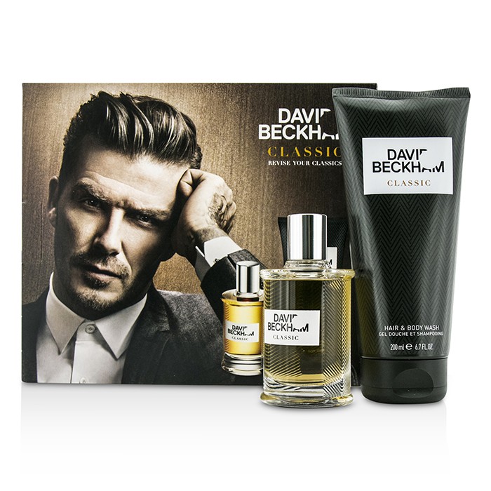 David Beckham Classic szett: borotválkozás utáni lotion 60ml/2oz + sampon és tusfürdő 200ml/6.7oz 2pcsProduct Thumbnail