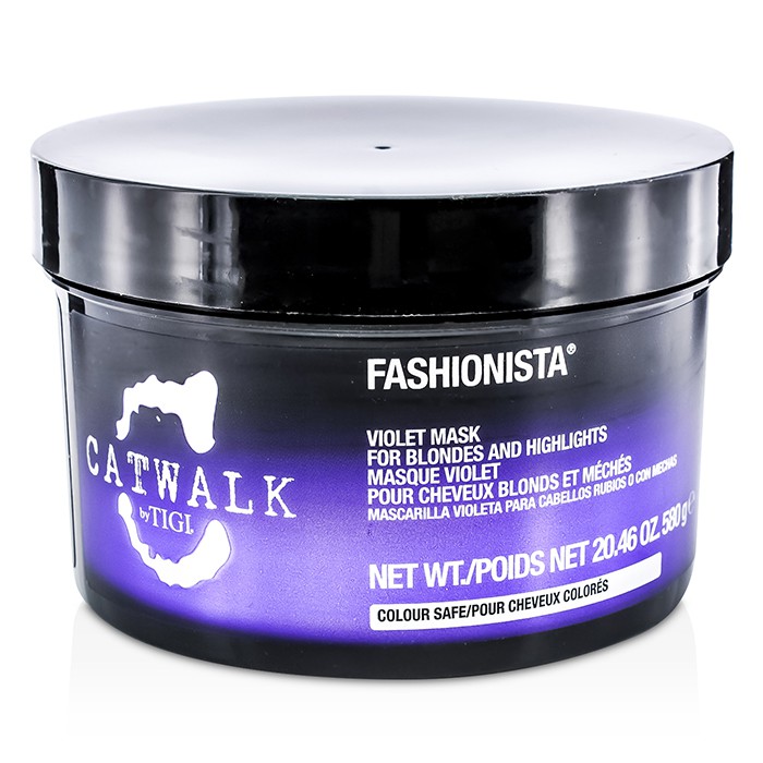 Tigi Catwalk Fashionista Violet Mask (For Blondes and Highlights) 580g/20.46ozProduct Thumbnail