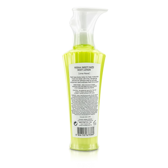 Missha Sweety Bath Body Lotion - Lime Floral 200ml/6.76ozProduct Thumbnail