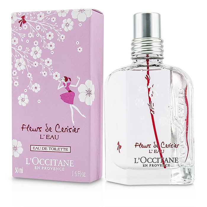 L'Occitane Cherry Blossom (Fleurs De Cerisier) L'Eau toaletná voda s rozprašovačom 50ml/1.6ozProduct Thumbnail