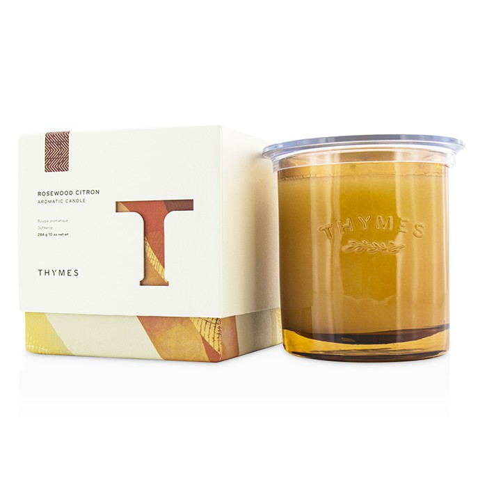 Thymes Świeca zapachowa Aromatic Candle - Rosewood Citron 284g/10ozProduct Thumbnail