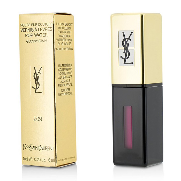 Yves Saint Laurent Rouge Pur Couture Vernis A Levres Pop Water Glossy Stain 6ml/0.2ozProduct Thumbnail