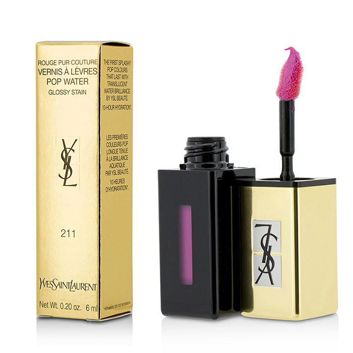 Yves Saint Laurent Płynna szminka do ust Rouge Pur Couture Vernis A Levres Pop Water Glossy Stain 6ml/0.2ozProduct Thumbnail