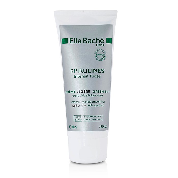 Ella Bache Spirulines Intensif Rides Creme Legere Green-Lift Intensive Wrinkle Smoothing Light Cream (Salon Size) 100ml/3.38ozProduct Thumbnail