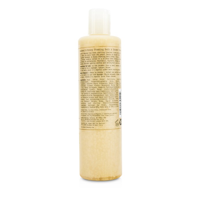Caswell Massey Oatmeal & Honey Foaming Bath & Shower Cream - Perawatan Badan 240ml/8ozProduct Thumbnail