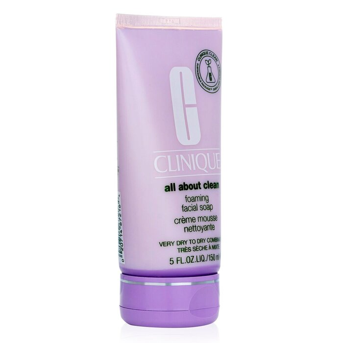 クリニーク Clinique All About Clean Foaming Facial Soap - Very Dry to Dry Combination Skin 150ml/5ozProduct Thumbnail