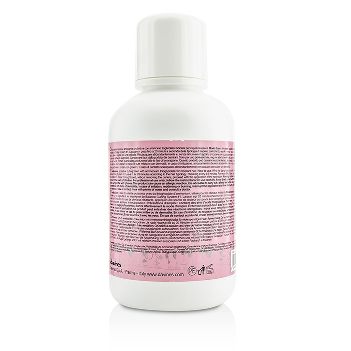 Davines โลชั่นปกป้องผม Balance Curling System Protecting Curling Lotion # 1 (For Resistant Hair) 500ml/16.9ozProduct Thumbnail