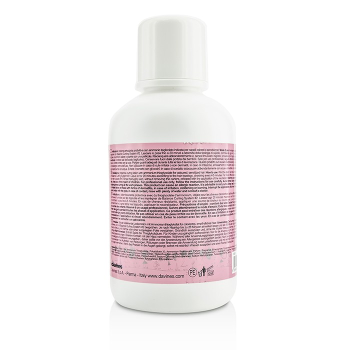 Davines Balance Curling System Protecting Curling Lotion # 2 (For Coloured, Sensitized Hair) 500ml/16.9ozProduct Thumbnail