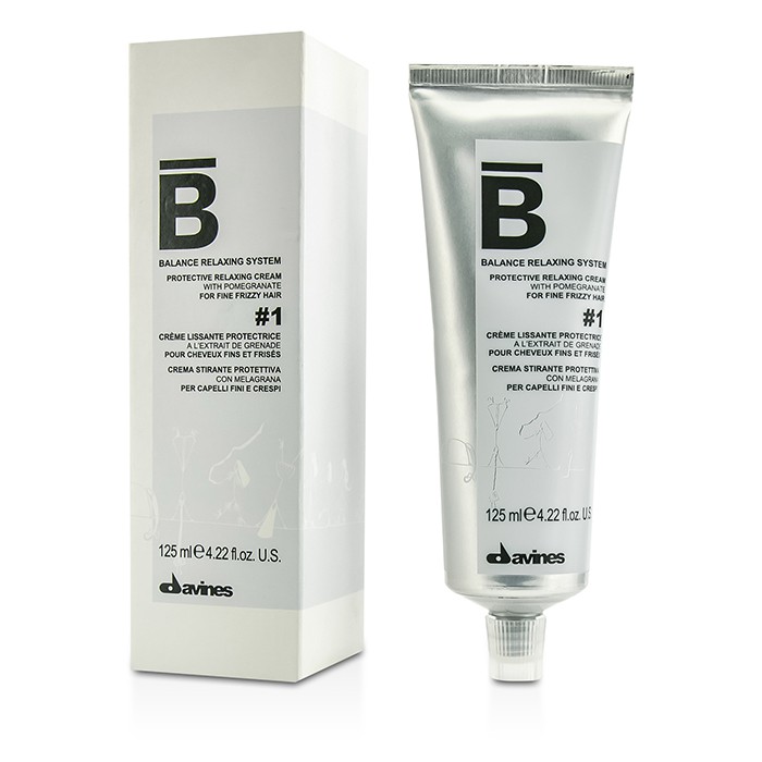 Davines Balance Relaxing System Protective Relaxing Cream # 1 (for fint, frizzete hår) 125ml/4.22ozProduct Thumbnail
