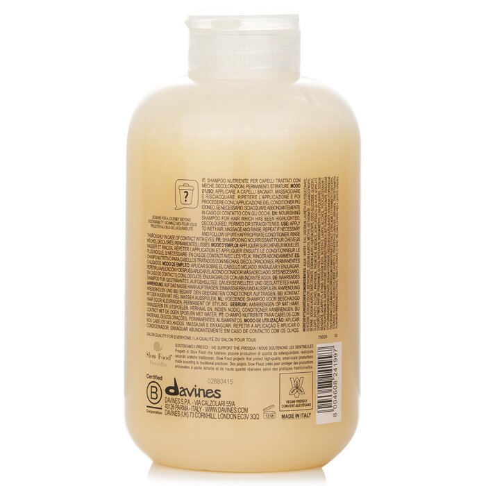 Davines Odżywczy szampon do włosów łamliwych i po zabiegach Nounou Nourishing Shampoo (For Highly Processed or Brittle Hair) 250ml/8.45ozProduct Thumbnail