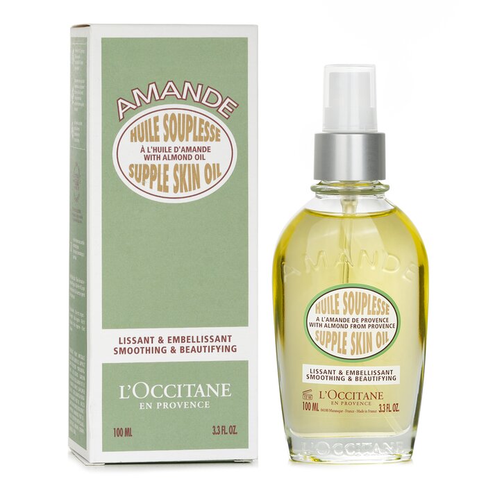 L'Occitane Almond Supple Skin Oil - Làm mịn & Làm đẹp 100ml/3.4ozProduct Thumbnail