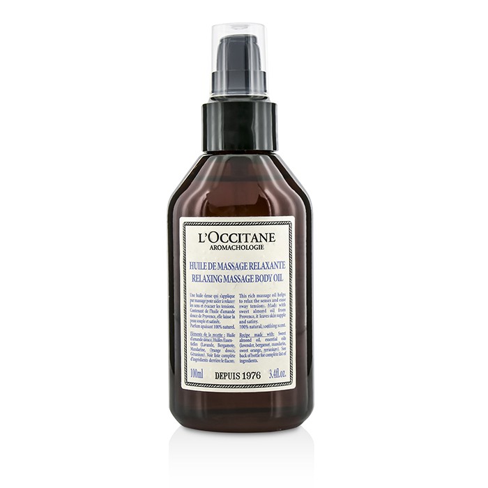 L'Occitane Aromachologie Ηρεμιστικό Έλαιο Μασάζ Σώματος 100ml/3.4ozProduct Thumbnail