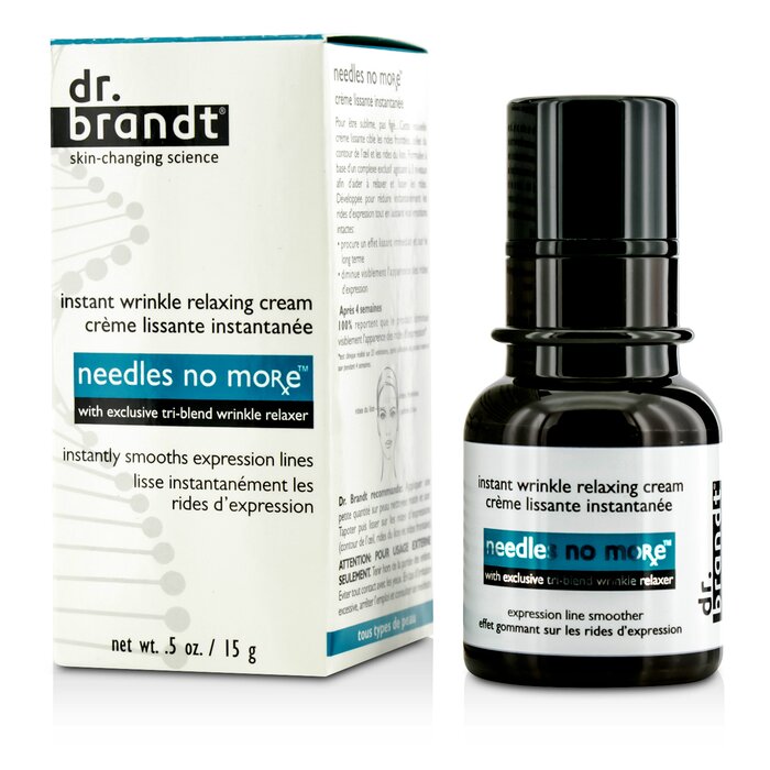 Dr. Brandt Krém pro odstranění vrásek bez jehel Needles No More Instant Wrinkle Relaxing Cream 15g/0.5ozProduct Thumbnail