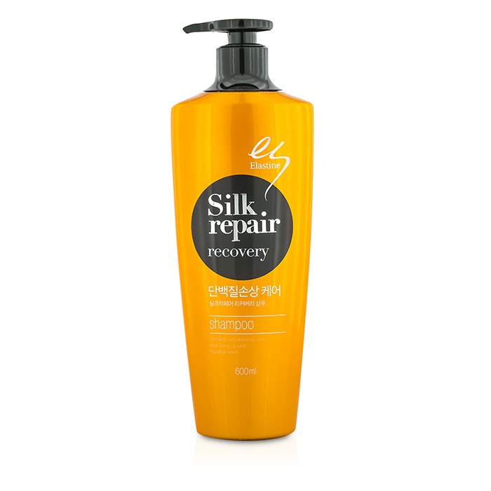 エラスティン Elastine Silk Repair Recovery Damage Nourishing Care Shampoo (For Tangle and Coarse Hair) 600ml/20.29ozProduct Thumbnail