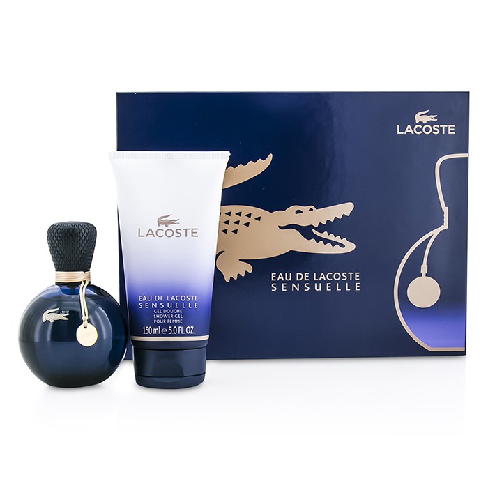 Lacoste ชุด Eau De Lacoste Sensuelle Coffret:น้ำหอม EDP 90ml/3oz + เจลอาบน้ำ Shower Gel 150ml/5oz 2pcsProduct Thumbnail