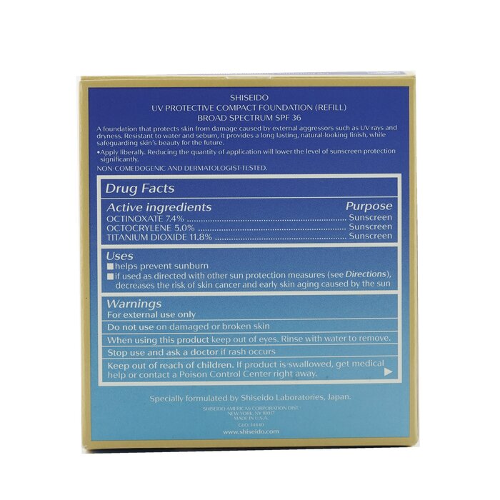Shiseido UV Protective Compact Foundation SPF36 Repuesto 12g/0.42ozProduct Thumbnail