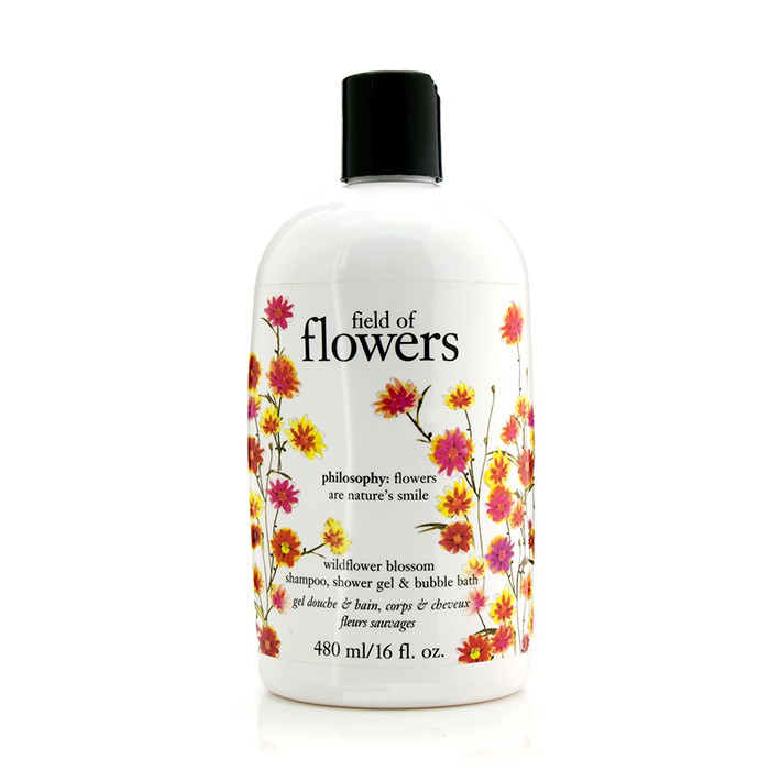 Philosophy Field Of Flowers Wildflower Blossom Shampoo, Shower Gel & Bubble Bath 480ml/16ozProduct Thumbnail