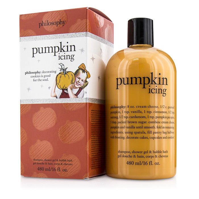 Philosophy Pumpkin Icing Shampoo, Shower Gel & Bubble Bath 480ml/16ozProduct Thumbnail