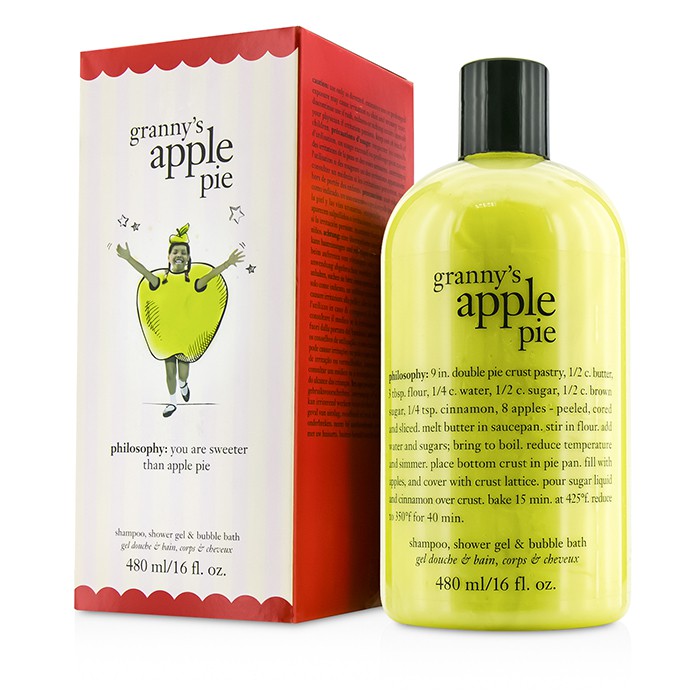 Philosophy Granny's Apple Pie Shampoo, Shower Gel & Bubble Bath 480ml/16ozProduct Thumbnail