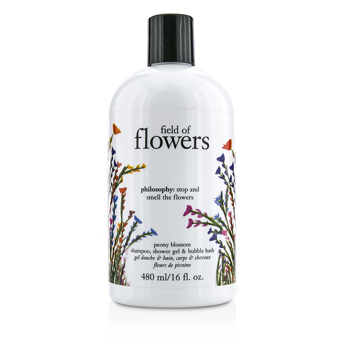 Philosophy Field Of Flowers Peony Blossom Shampoo, Shower Gel & Bubble Bath 480ml/16ozProduct Thumbnail