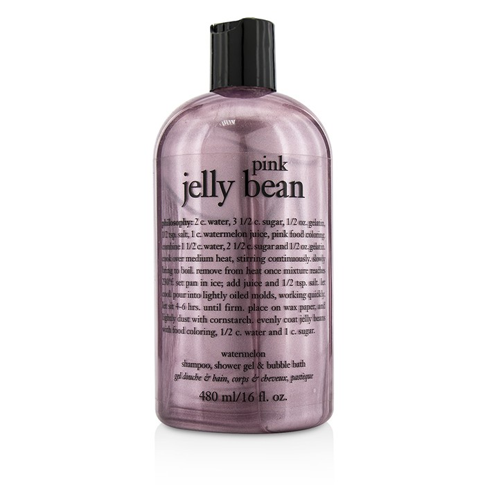 Philosophy Pink Jelly Bean Shampoo, Shower Gel & Bubble Bath 480ml/16ozProduct Thumbnail