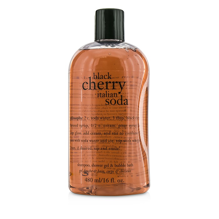 Philosophy Black Cherry Italian Soda Shampoo, Shower Gel & Bubble Bath 480ml/16ozProduct Thumbnail