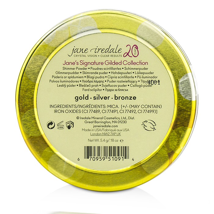 Jane Iredale Jane's Signature Gilded Collection (3x 24 Karat Gold Dust Shimmer Powder) 3x1.8g/0.06ozProduct Thumbnail