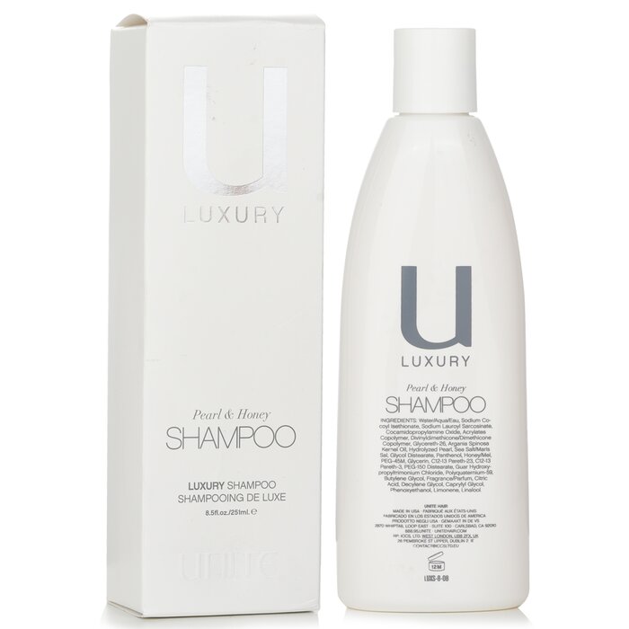 Unite U 奢華珍珠&蜂蜜洗髮露U Luxury Pearl & Honey Shampoo 251ml/8.5ozProduct Thumbnail