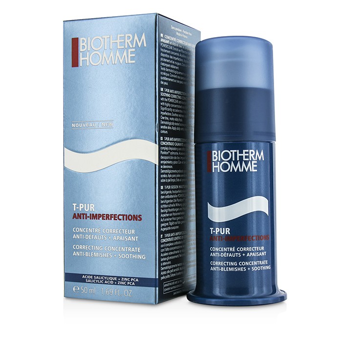 Biotherm Homme T-Pur Anti Imperfections Anti-Blemishes + Soothing Correcting Concentrate 50ml/1.69ozProduct Thumbnail