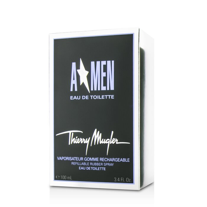 Thierry Mugler (Mugler) A*Men Gomme Rubber Flask Туалетная Вода Спрей Заполняемая 100ml/3.4ozProduct Thumbnail