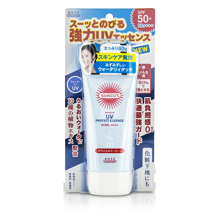 Kose Suncut Water In UV Protect Essence SPF50 PA+++ 80g/2.7ozProduct Thumbnail