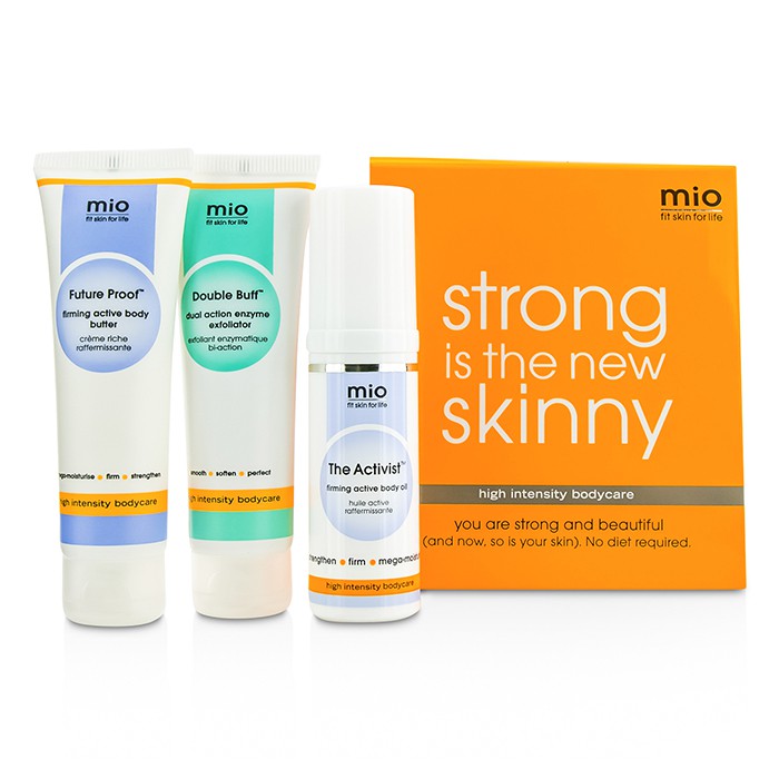 Mama Mio 媽媽米歐 強韌新膚套裝Strong Is The New Skinny Kit：緊緻身體精油+身體磨砂膏+緊緻身體乳 3pcsProduct Thumbnail