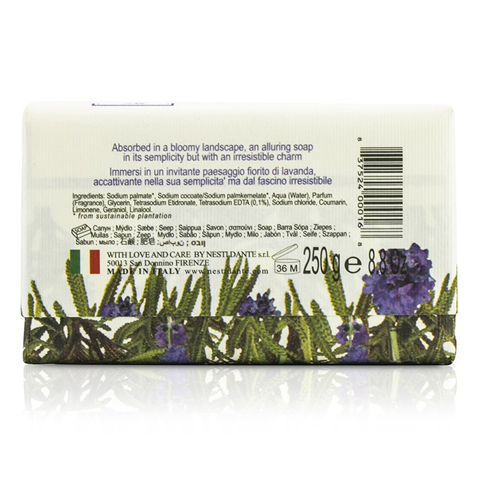 Nesti Dante صابون نباتي ثلاثي مطحون Dei Colli Fiorentini - الخزامى التوسكاني 250g/8.8ozProduct Thumbnail