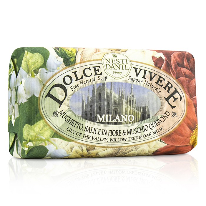 Nesti Dante Dolce Vivere Fine Natural Soap - Milano - Lily Of The Valley, Willow Tree & Oak Musk 250g/8.8ozProduct Thumbnail