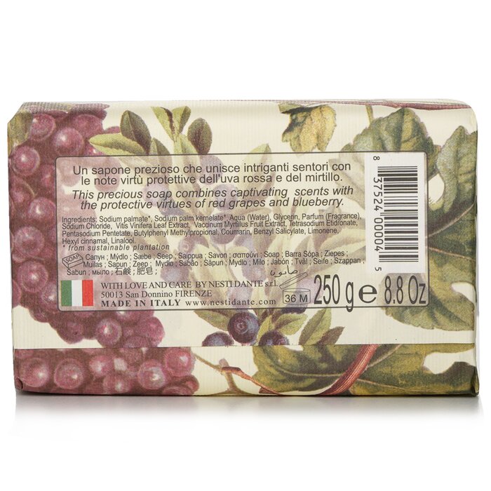 内斯蒂丹特 Nesti Dante 天然鲜果手工皂 - 红提&蓝莓 250g/8.8ozProduct Thumbnail
