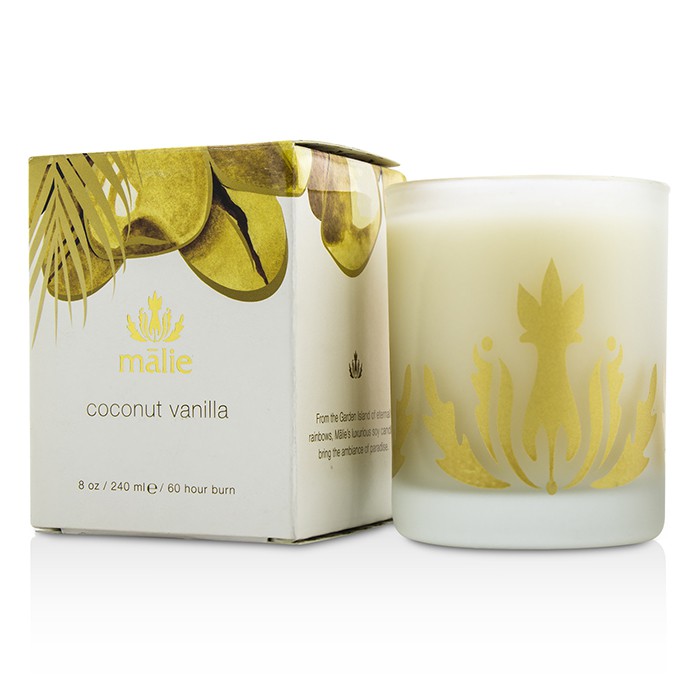 Malie Świeca zapachowa Soy Candle - Coconut Vanilla 240ml/8ozProduct Thumbnail
