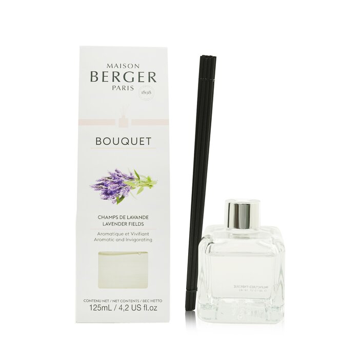 Lampe Berger (Maison Berger Paris) בוקה קובייה מבושם - Lavender Fields 125ml/4.2ozProduct Thumbnail
