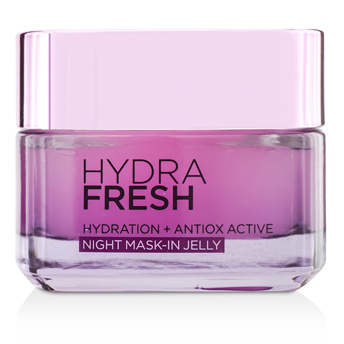 L'Oreal Maseczka nawilżająca na noc Hydra Fresh Hydration+ Antiox Active Mask-In Jelly 50ml/1.7ozProduct Thumbnail