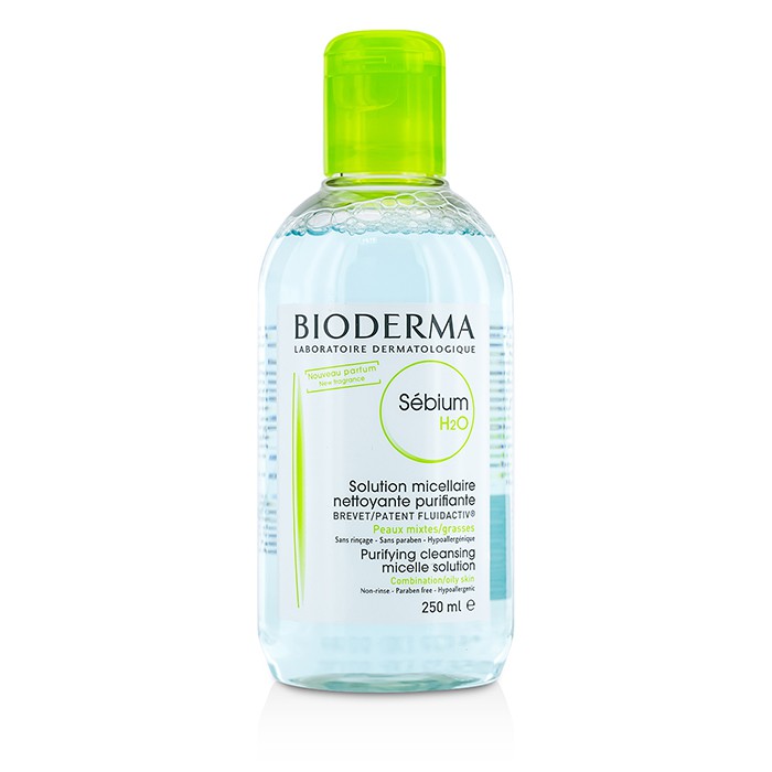 贝德玛 Bioderma Bioderma Sebium H2O Purifying Cleansing Solution - For Combination/Oily Skin (Exp Date: 02/2016) 250ml/8.4ozProduct Thumbnail