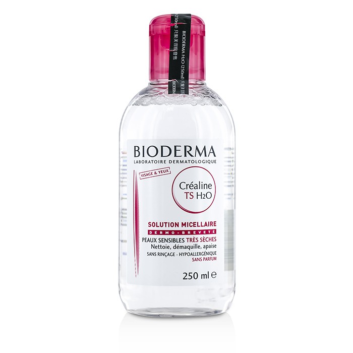 Bioderma Sensibio (Crealine) TS H2O Micelle Solution - For Very Dry Skin (Exp Date: 11/2015) 250ml/8.4ozProduct Thumbnail