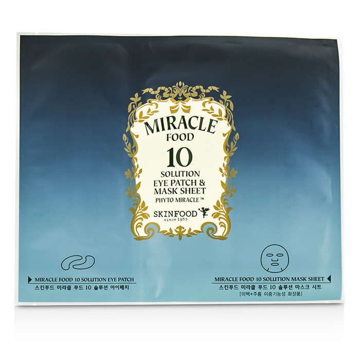 SkinFood 思親膚 Miracle Food 10 Solution Eye Patch & Mask Sheet 5x30g/1ozProduct Thumbnail