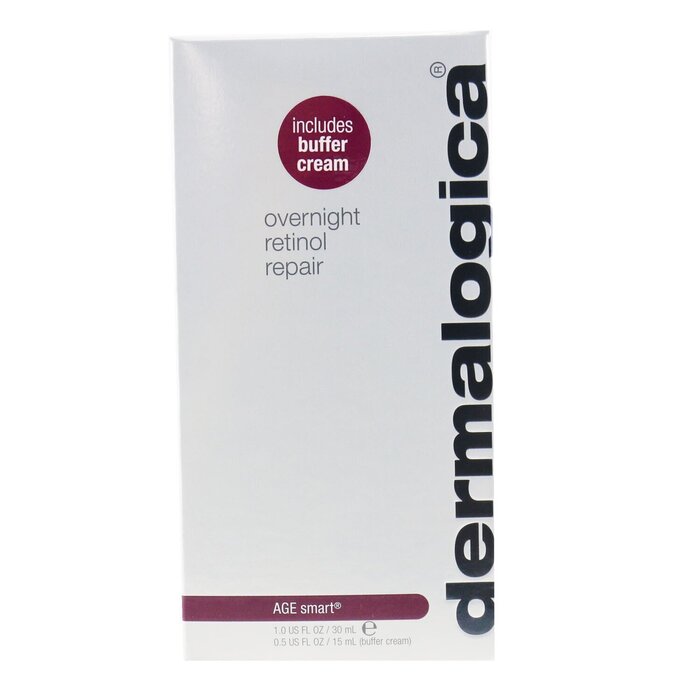 Dermalogica Age Smart Set: Overnight Retinol Repair 30ml + Buffer Cream 15ml 2pcsProduct Thumbnail